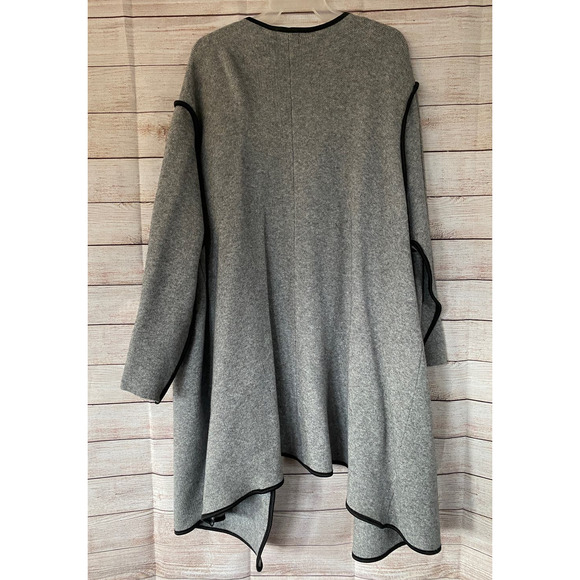 Making it Big on the Plus Side Thick Long Open Front Cardigan Sweater 2X Thick - Picture 7 of 8